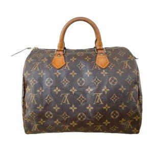 LOUIS VUITTON SPEEDY 30 MONOGRAM MADE AND PURCHASED IN FRANCE